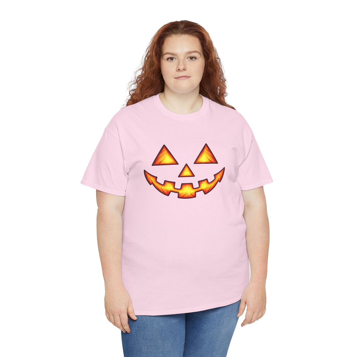 Halloween Jack-O'-Lantern Happy T-Shirt