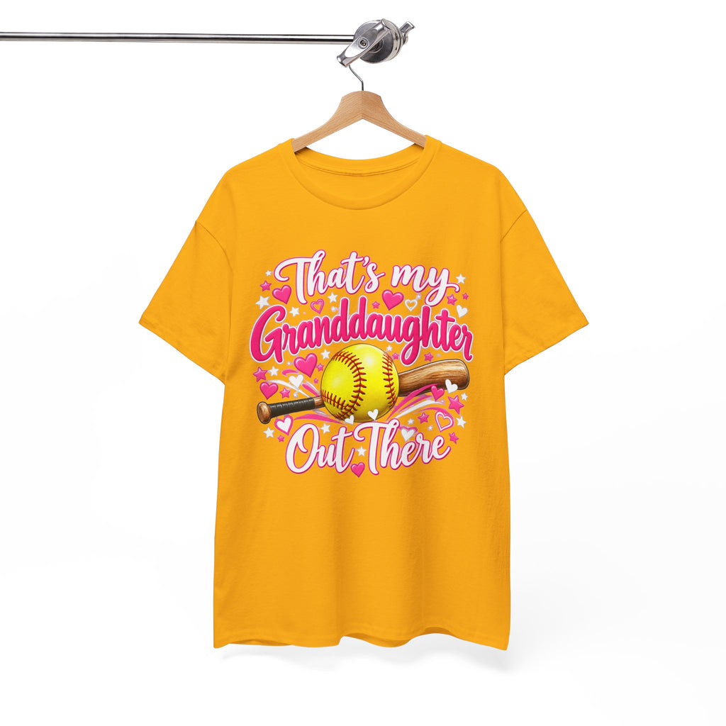 That’s My Granddaughter Out There Softball Grandma T-Shirt