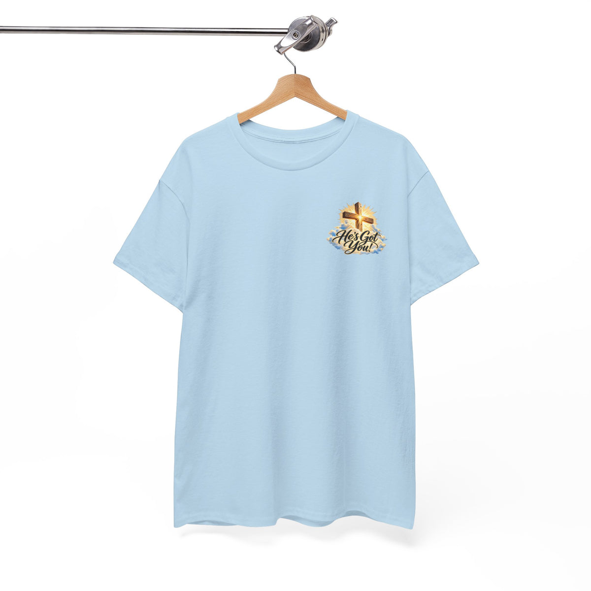 Don't Overthink It He's Got You Tee — Christian Cross Inspirational T‑Shirt