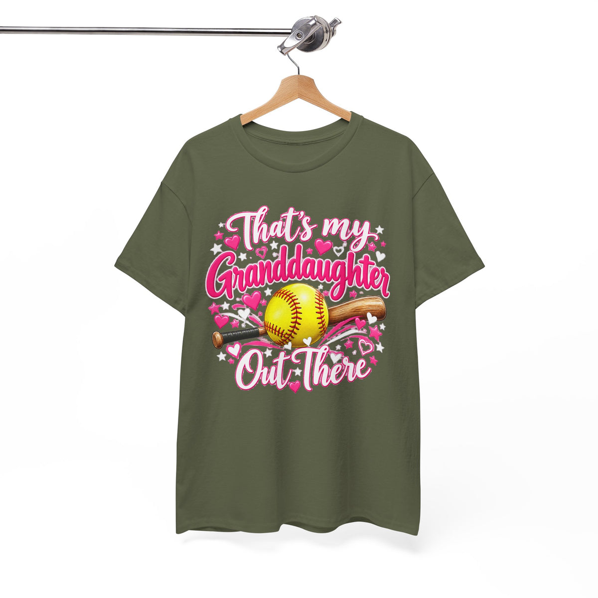 That’s My Granddaughter Out There Softball Grandma T-Shirt