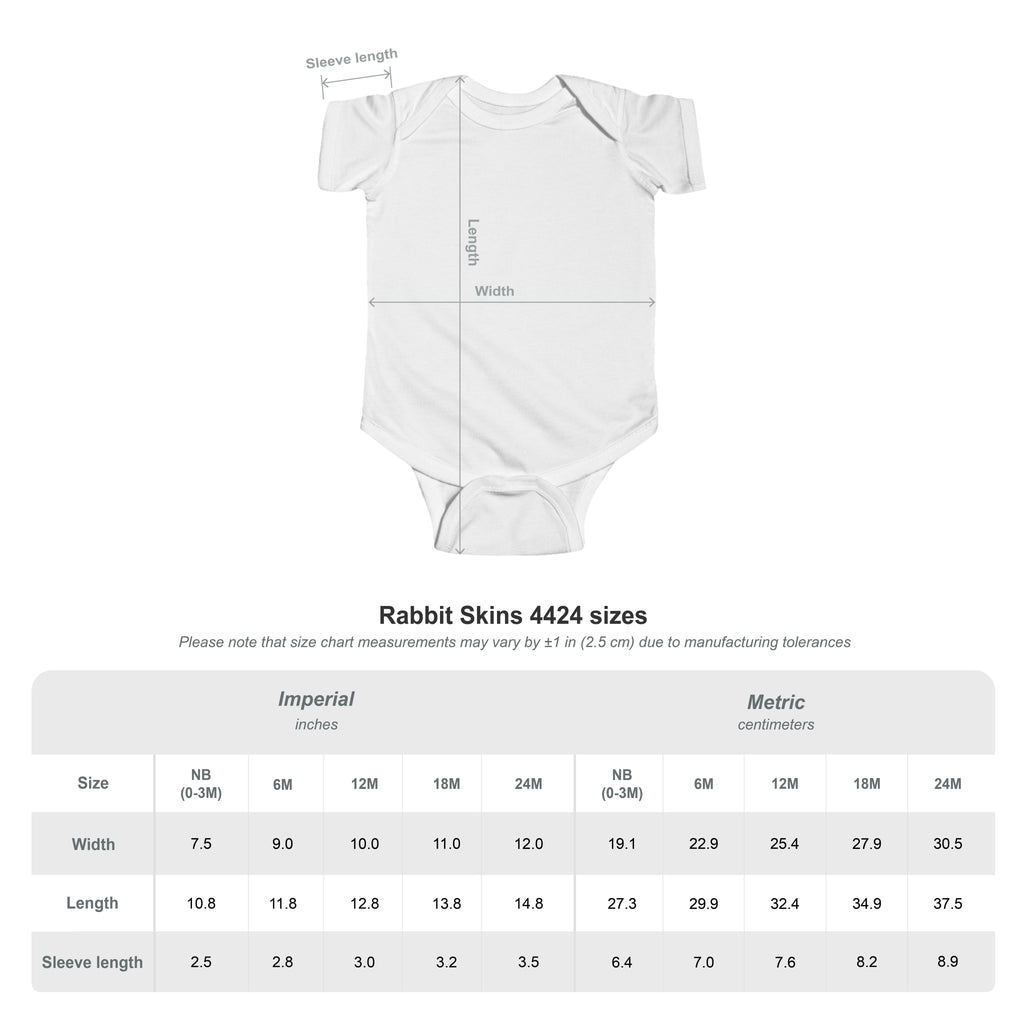 Infant Bodysuit - "My Rolls Were Homemade" Cute Dachshund Baby Onesie