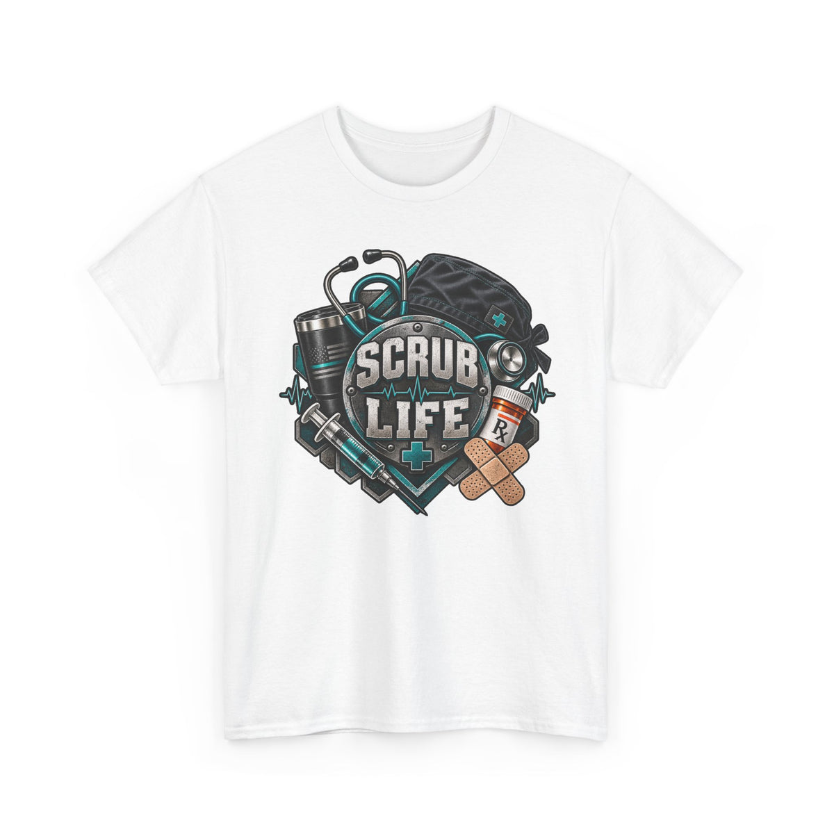 Scrub Life T-Shirt – Nurse & Healthcare Worker Graphic Tee