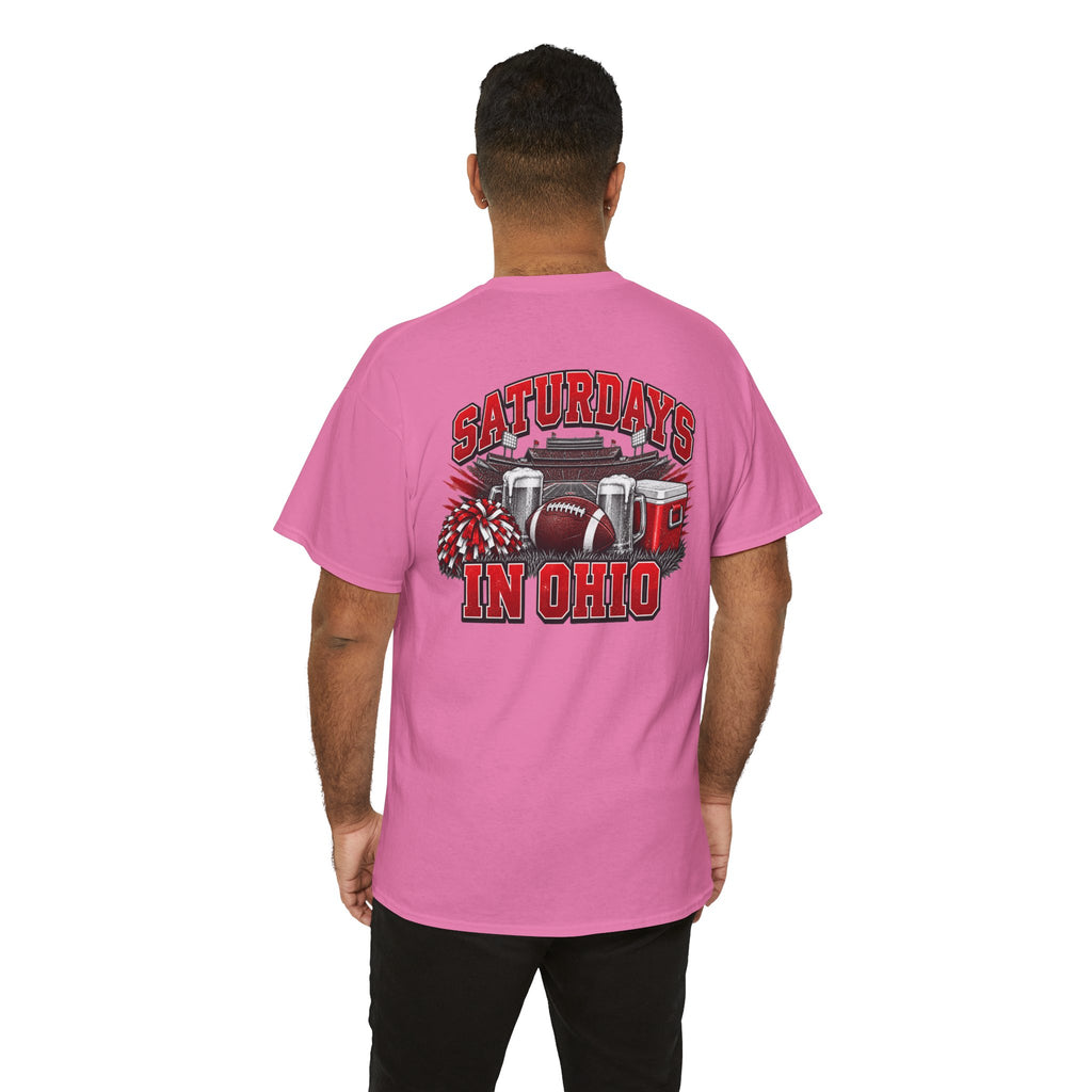 T-Shirt — Saturdays in Ohio Football & Tailgate Tee