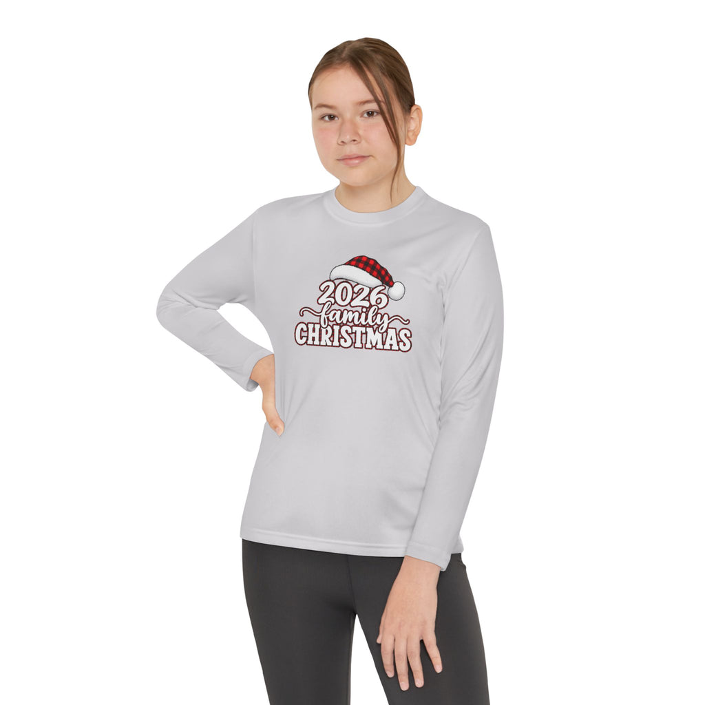 2026 Family Christmas Youth Long Sleeve Tee