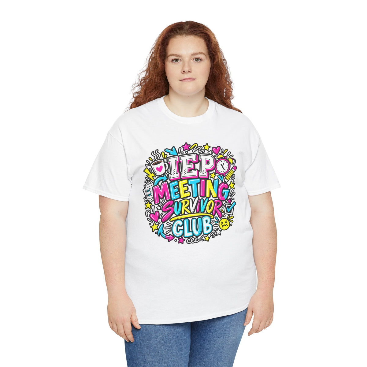 Video Meeting Survivor Club T-Shirt — Funny Remote Work Tee