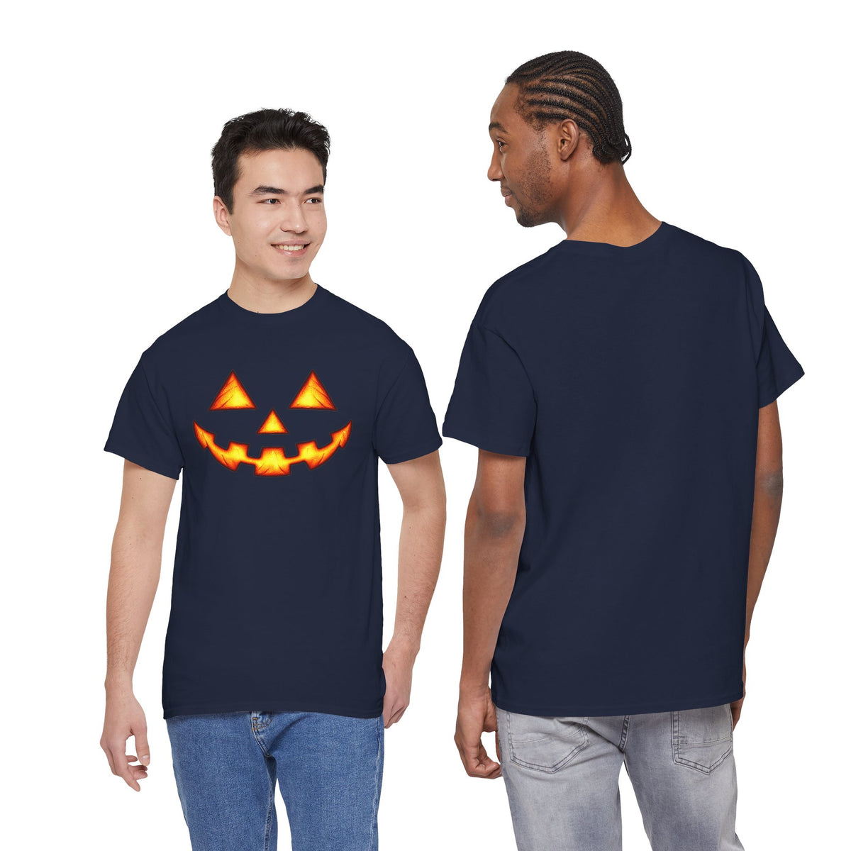 Halloween Jack-O'-Lantern Happy T-Shirt
