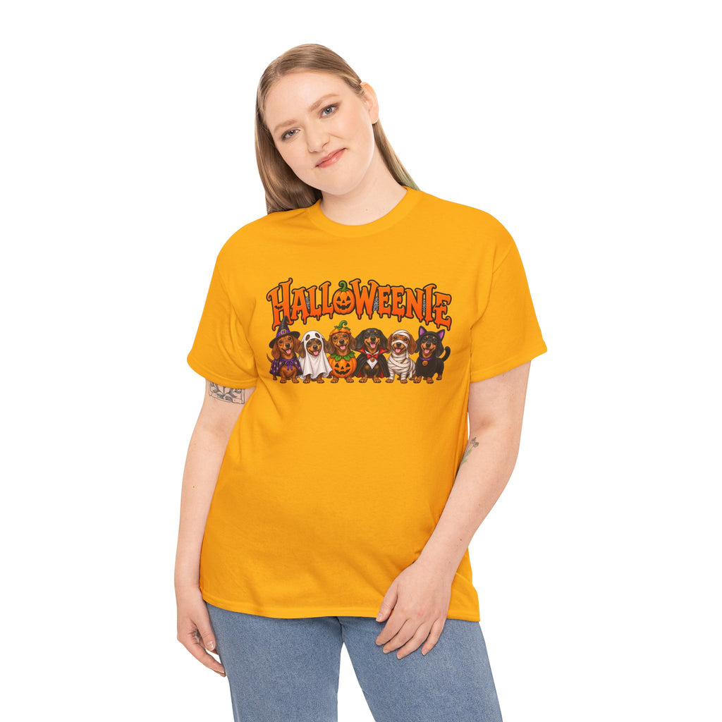 Halloweenie Dachshund T-Shirt | Halloween Dog Graphic