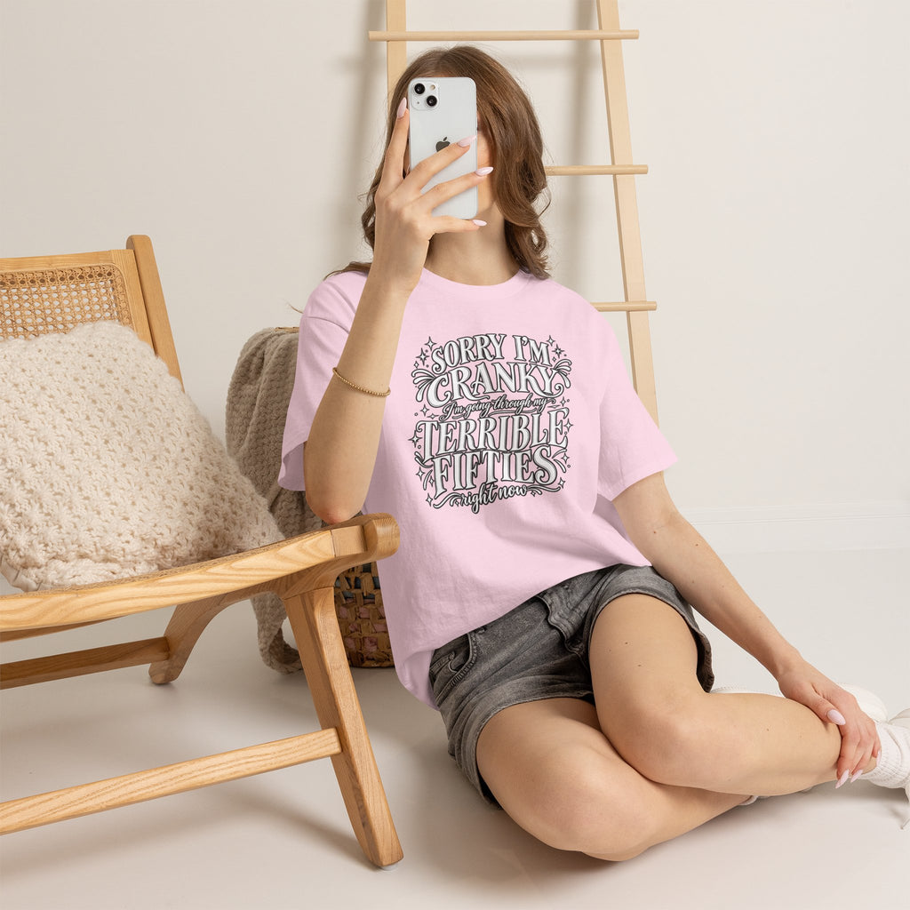 Sorry I'm Cranky—Terrible Fifties Funny Graphic Tee