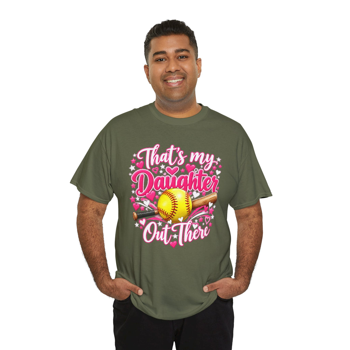 That’s My Daughter Out There Softball T-Shirt