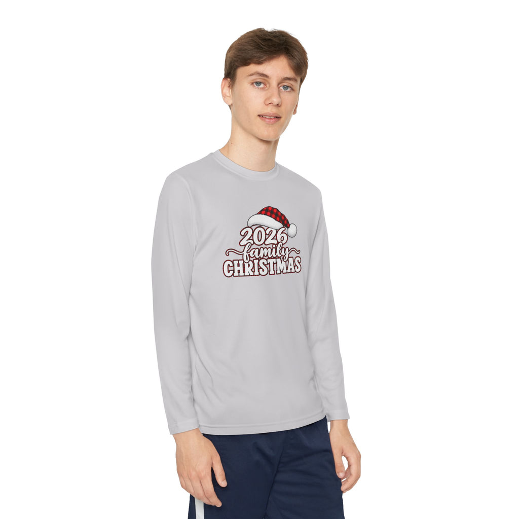 2026 Family Christmas Youth Long Sleeve Tee