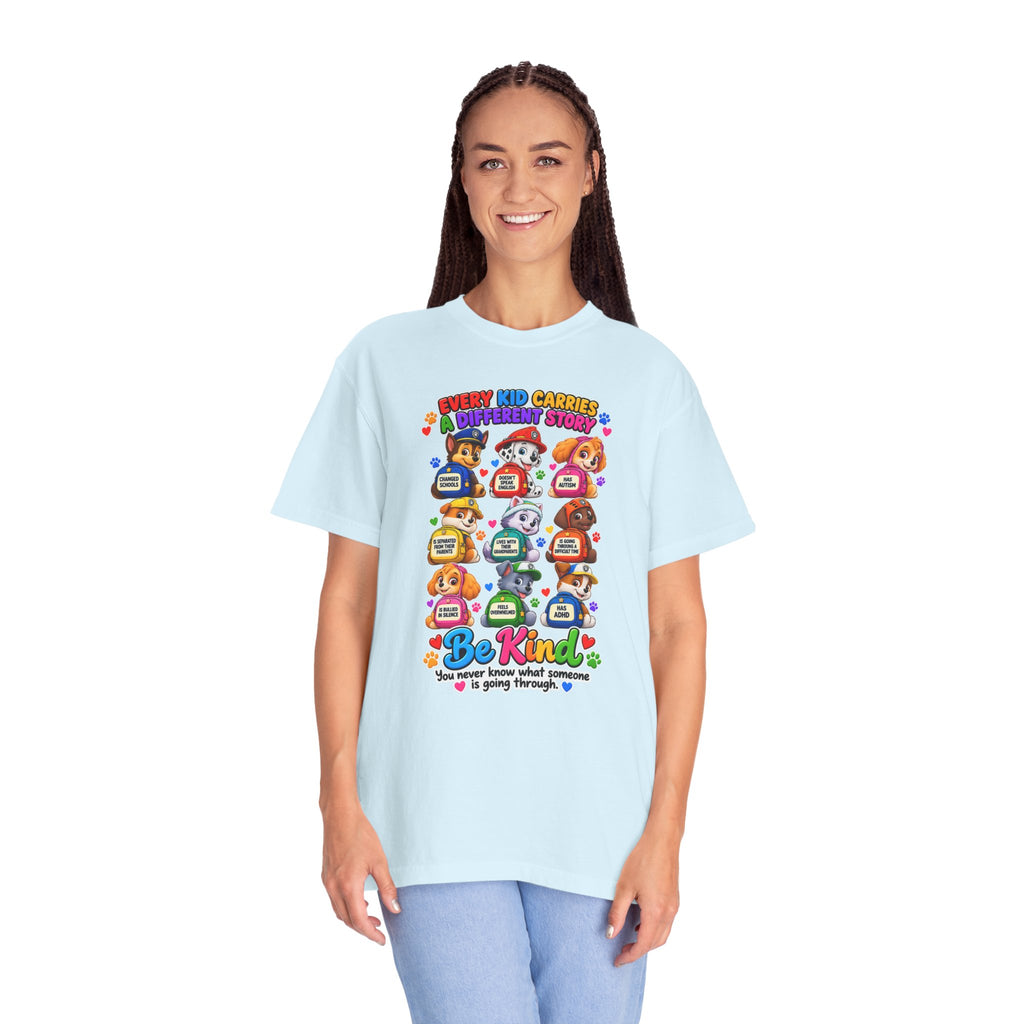 Be Kind Every Kid Carries Inspirational T-Shirt