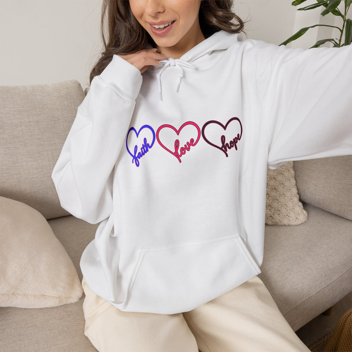 Love Hearts Hoodie