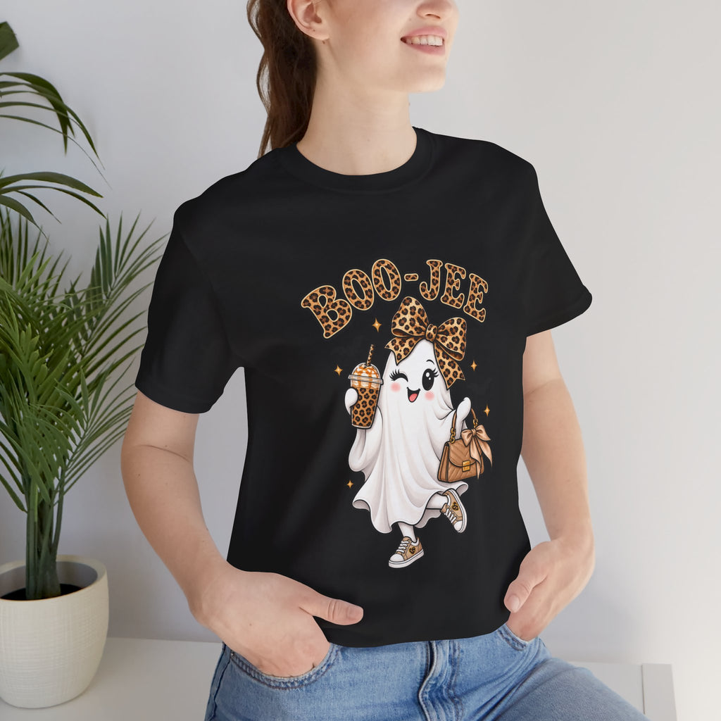 Boo-Jee Leopard Ghost Tee