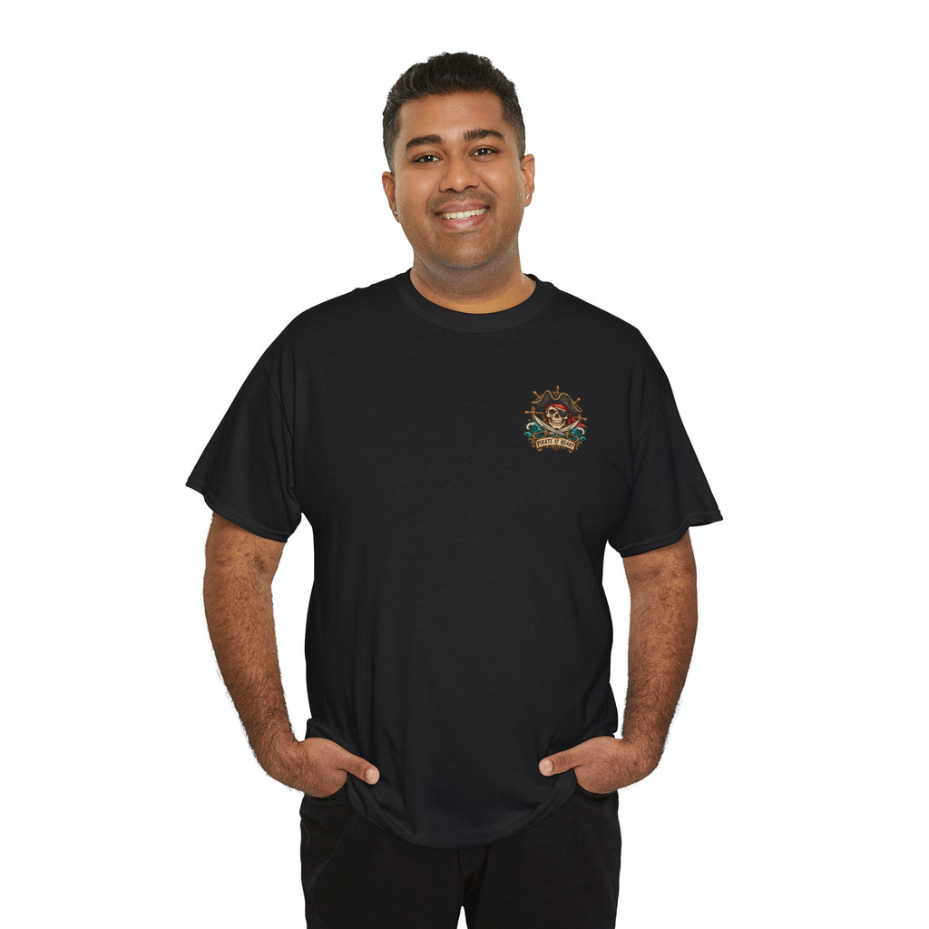 Pirate Skull Tee — "I Was a Pirate" Nautical Skull, Water • Alcohol • Booty • Boats Graphic T‑Shirt