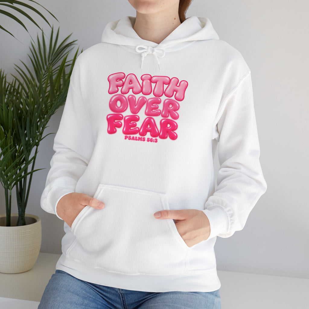 Faith Over Fear Inspirational Hoodie