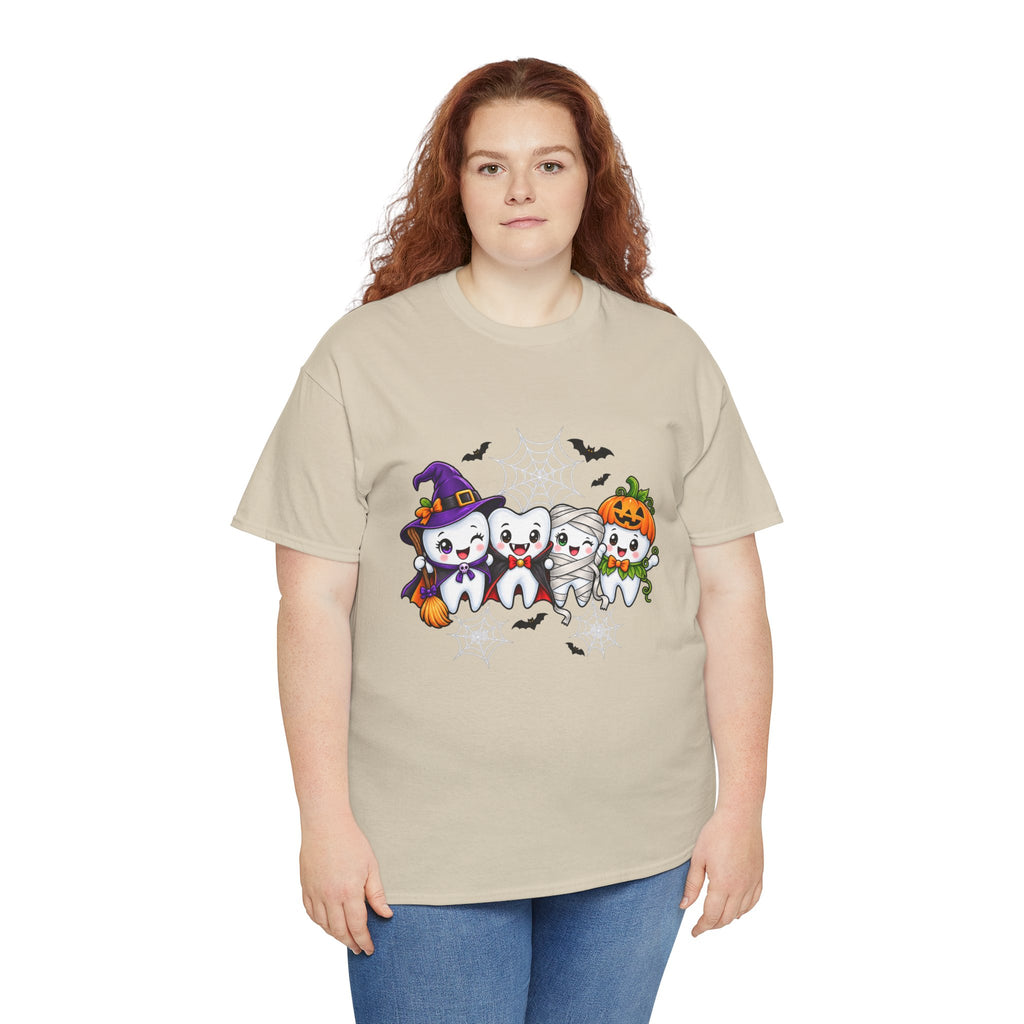 Halloween Teeth T-Shirt | Cute Dental Costume Graphic