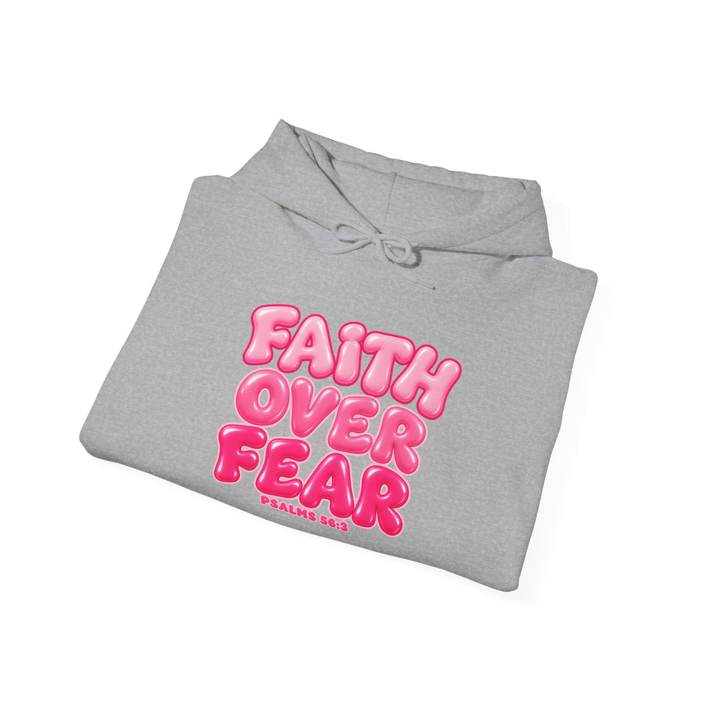 Faith Over Fear Inspirational Hoodie