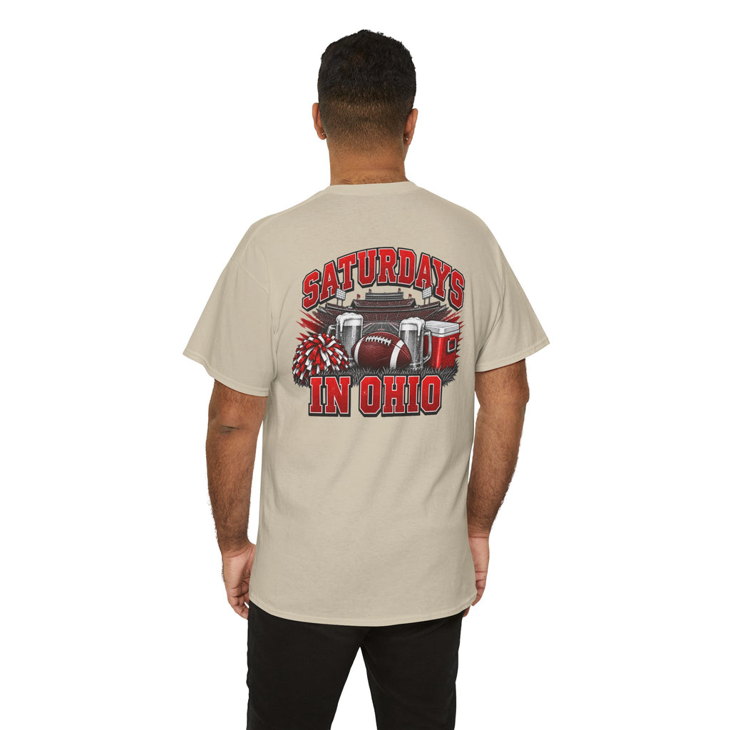 T-Shirt — Saturdays in Ohio Football & Tailgate Tee