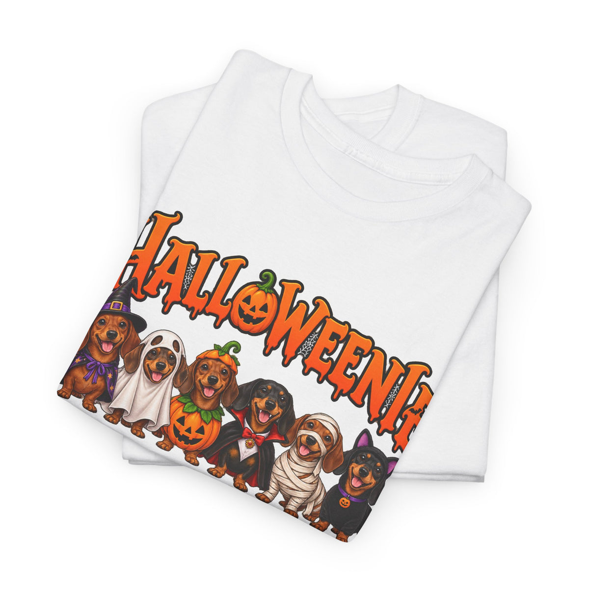 Halloweenie Dachshund T-Shirt | Halloween Dog Graphic