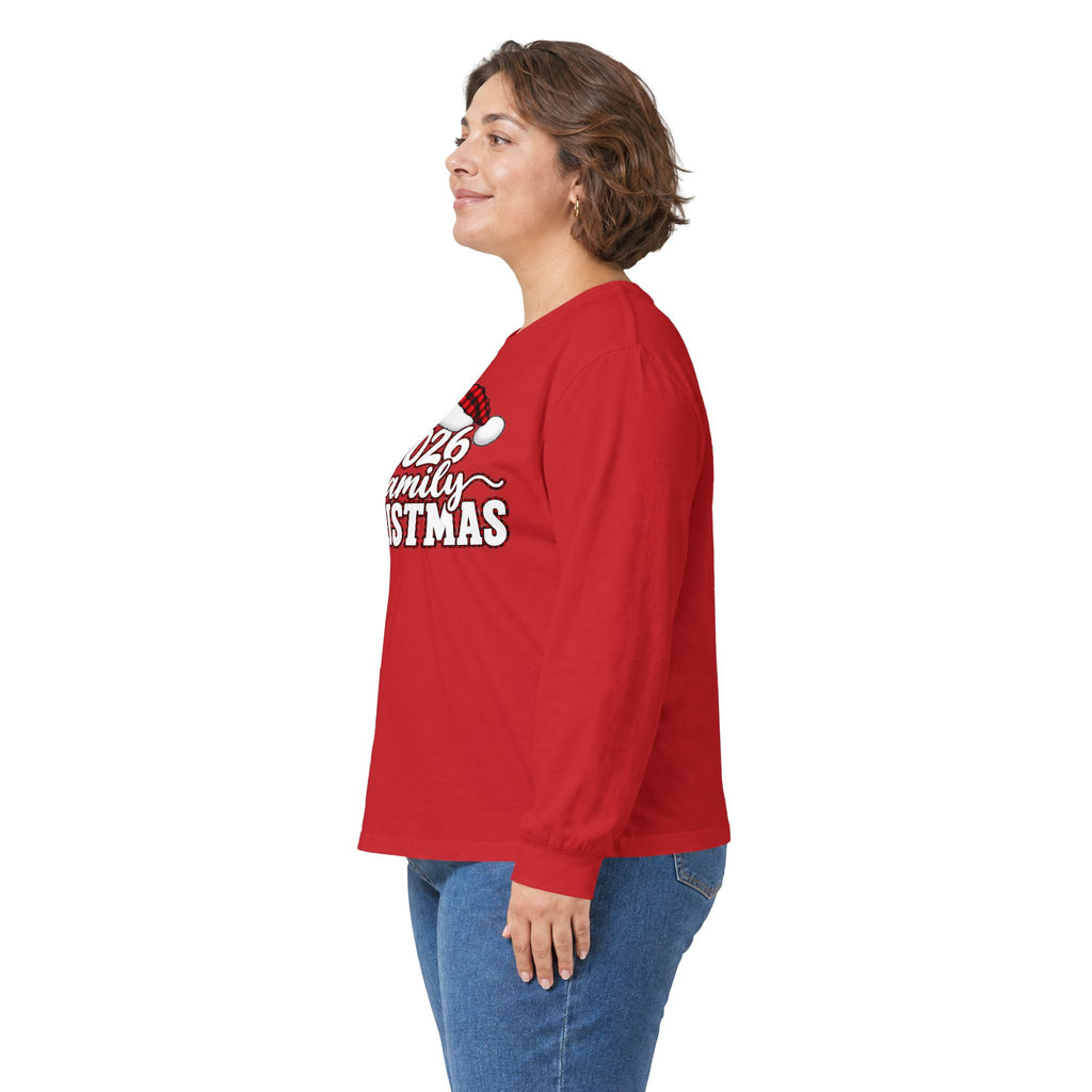 2026 Family Christmas Long Sleeve Tee