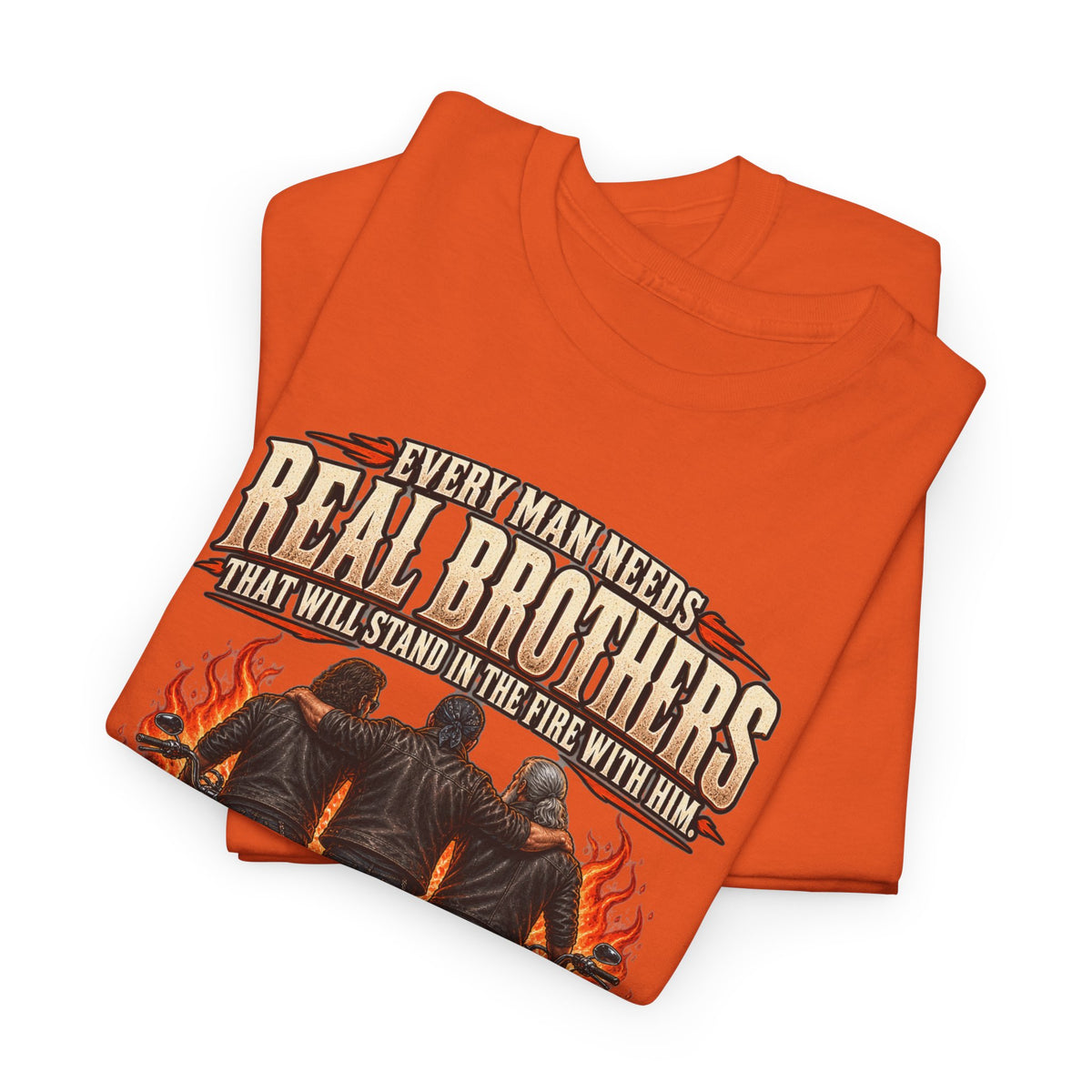 Real Brothers Graphic T-Shirt – Brotherhood and Strength