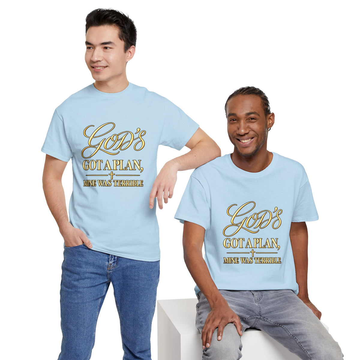 God's Got a Plan T‑Shirt — Inspirational Christian Faith Tee