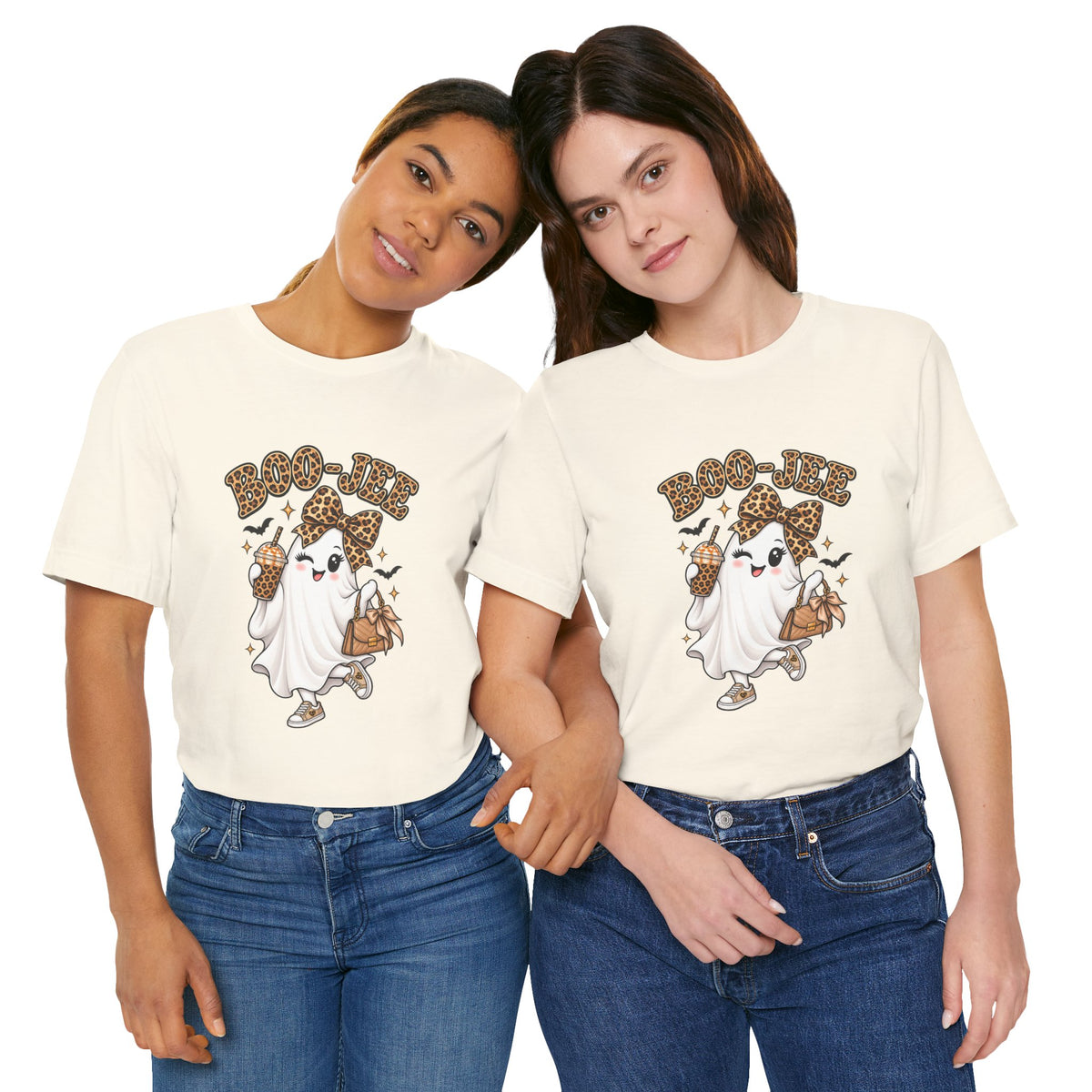 Boo-Jee Leopard Ghost Tee
