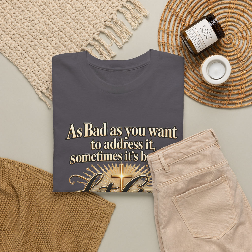 Let God Defend You Inspirational Christian T-Shirt