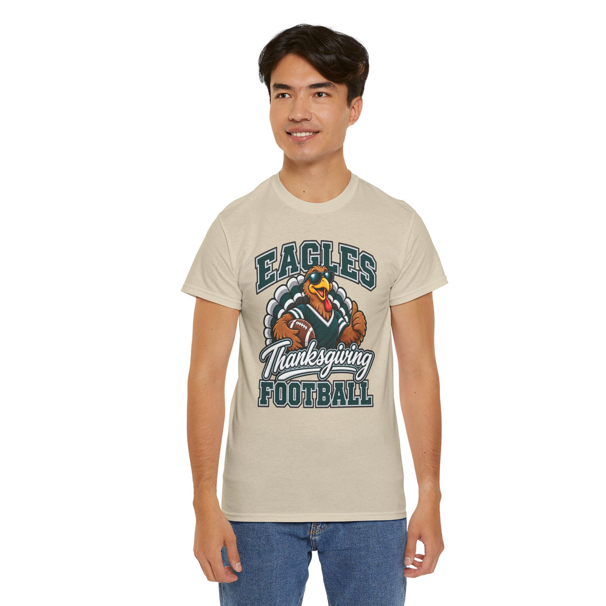 Eagles Thanksgiving Football Tee