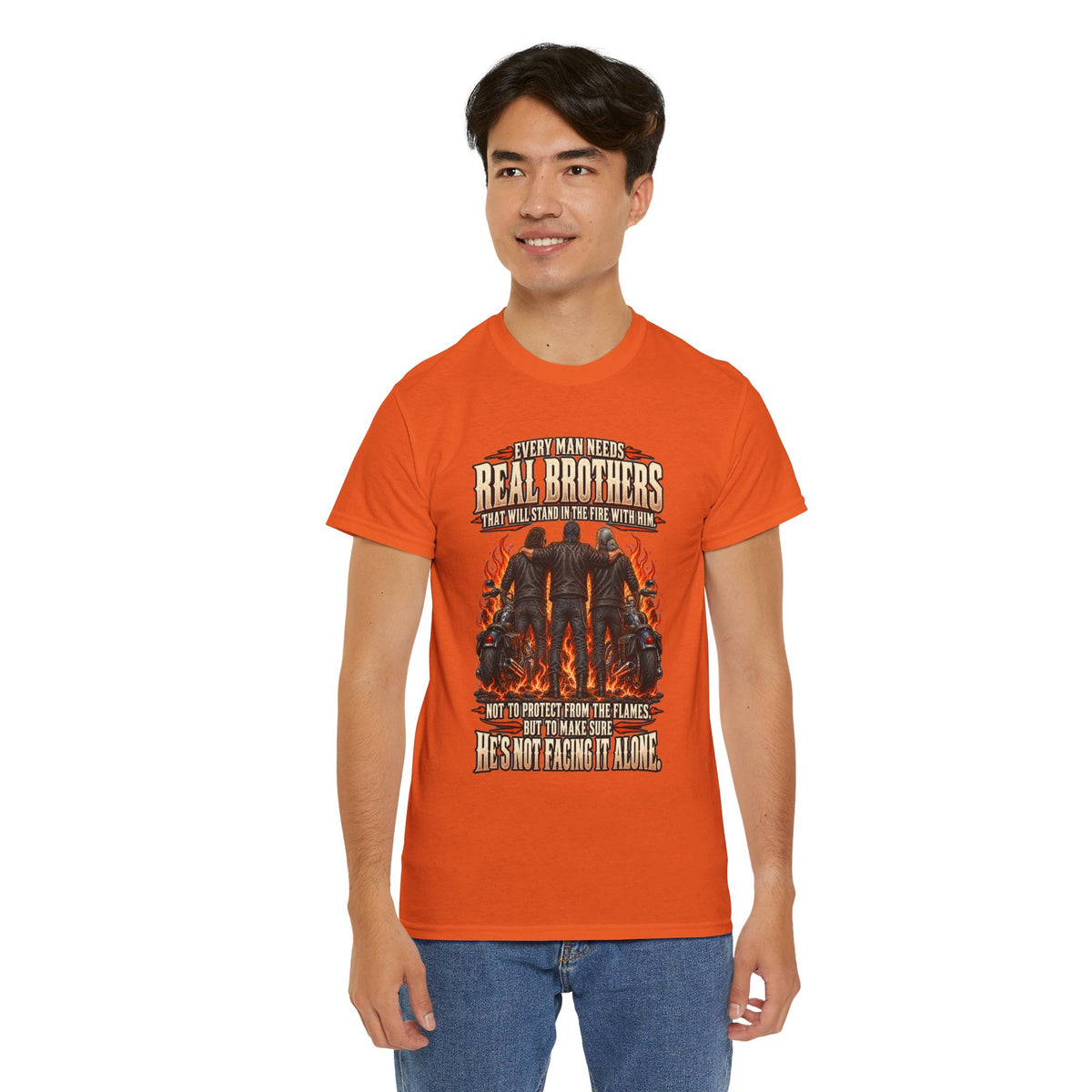 Real Brothers Graphic T-Shirt – Brotherhood and Strength