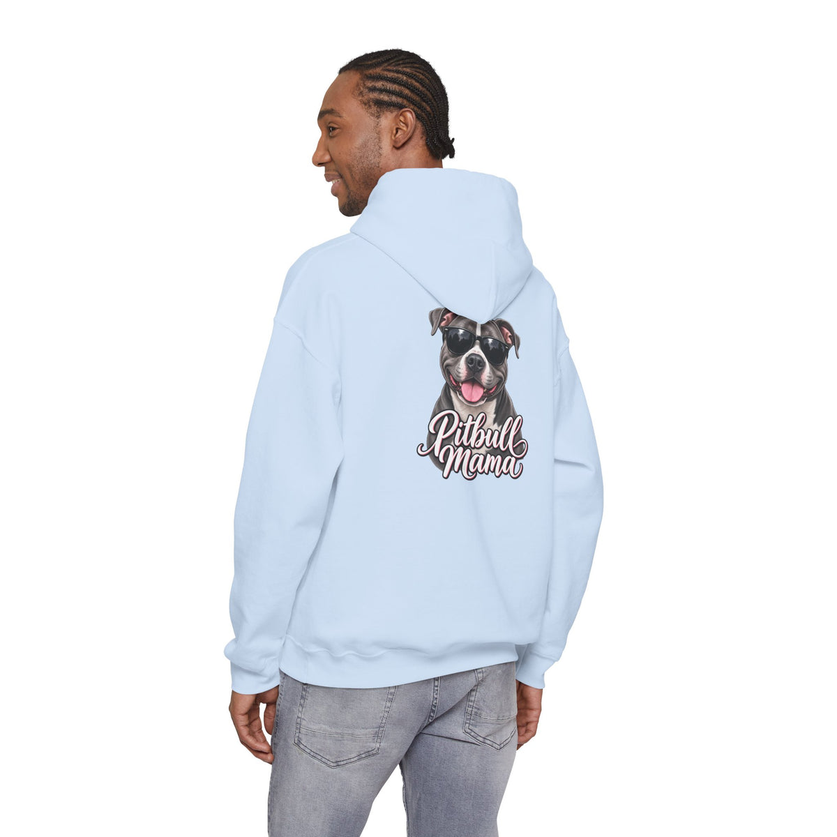 Pitbull Mama Hoodie — Cute Pitbull Dog Mom Pullover