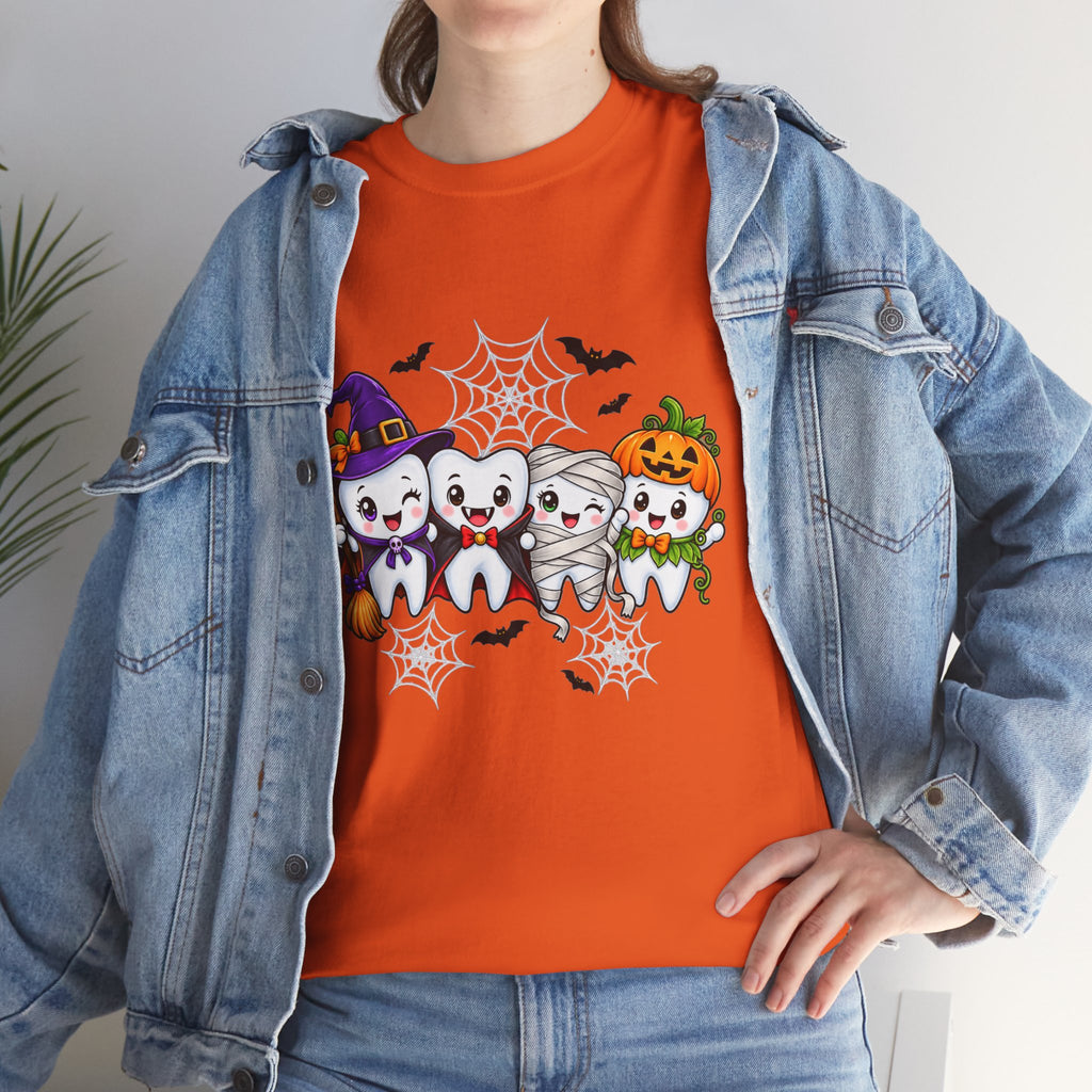 Halloween Teeth T-Shirt | Cute Dental Costume Graphic