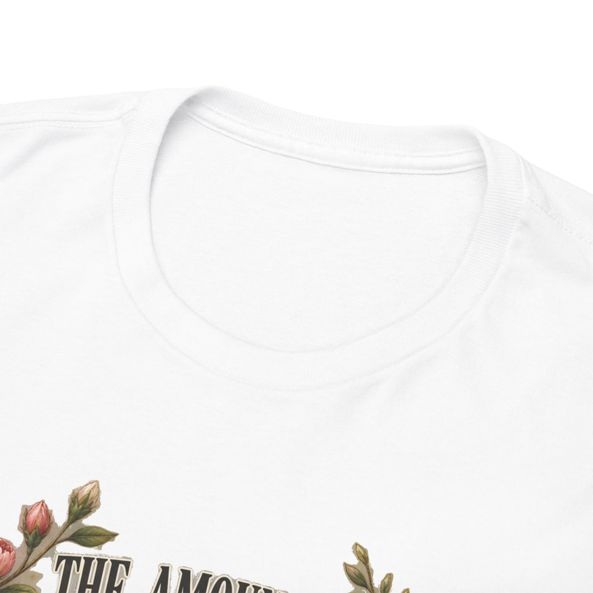 Inspirational Floral Tee — "The Amount Of Beautiful Things…Depends On Your Ability To Notice Them"
