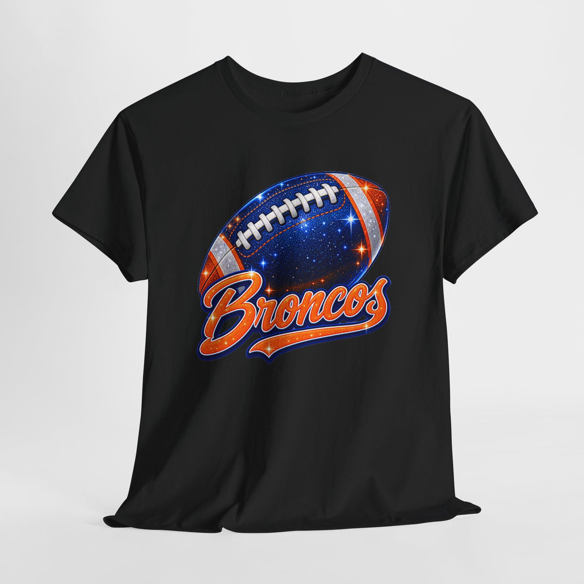 Broncos Football T-Shirt — Galaxy Football Graphic Tee