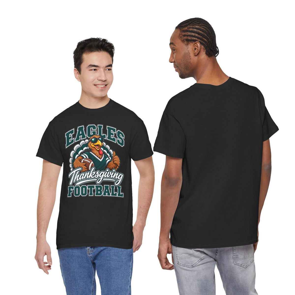 Eagles Thanksgiving Football Tee