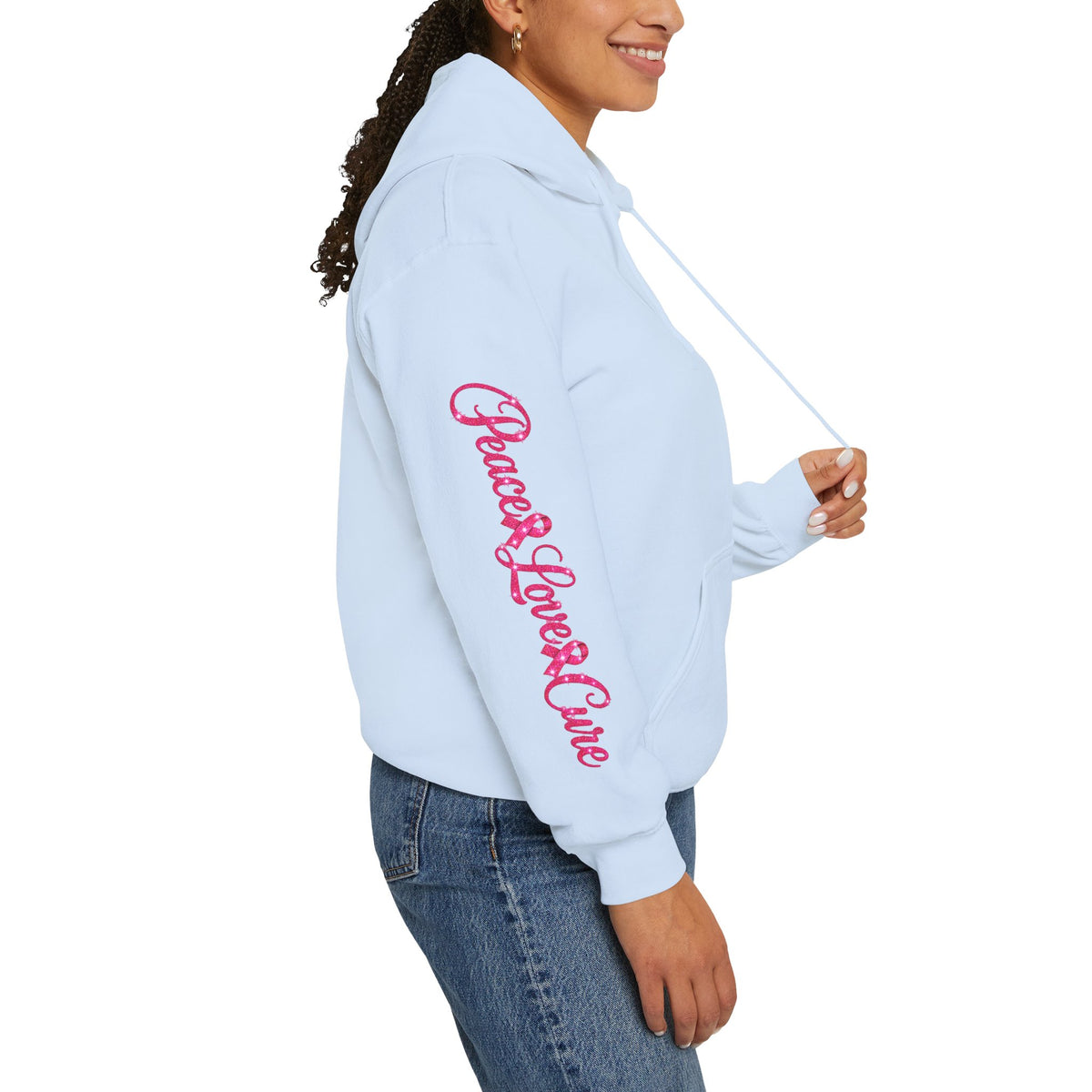 Pink Ribbon Breast Cancer Awareness Hoodie