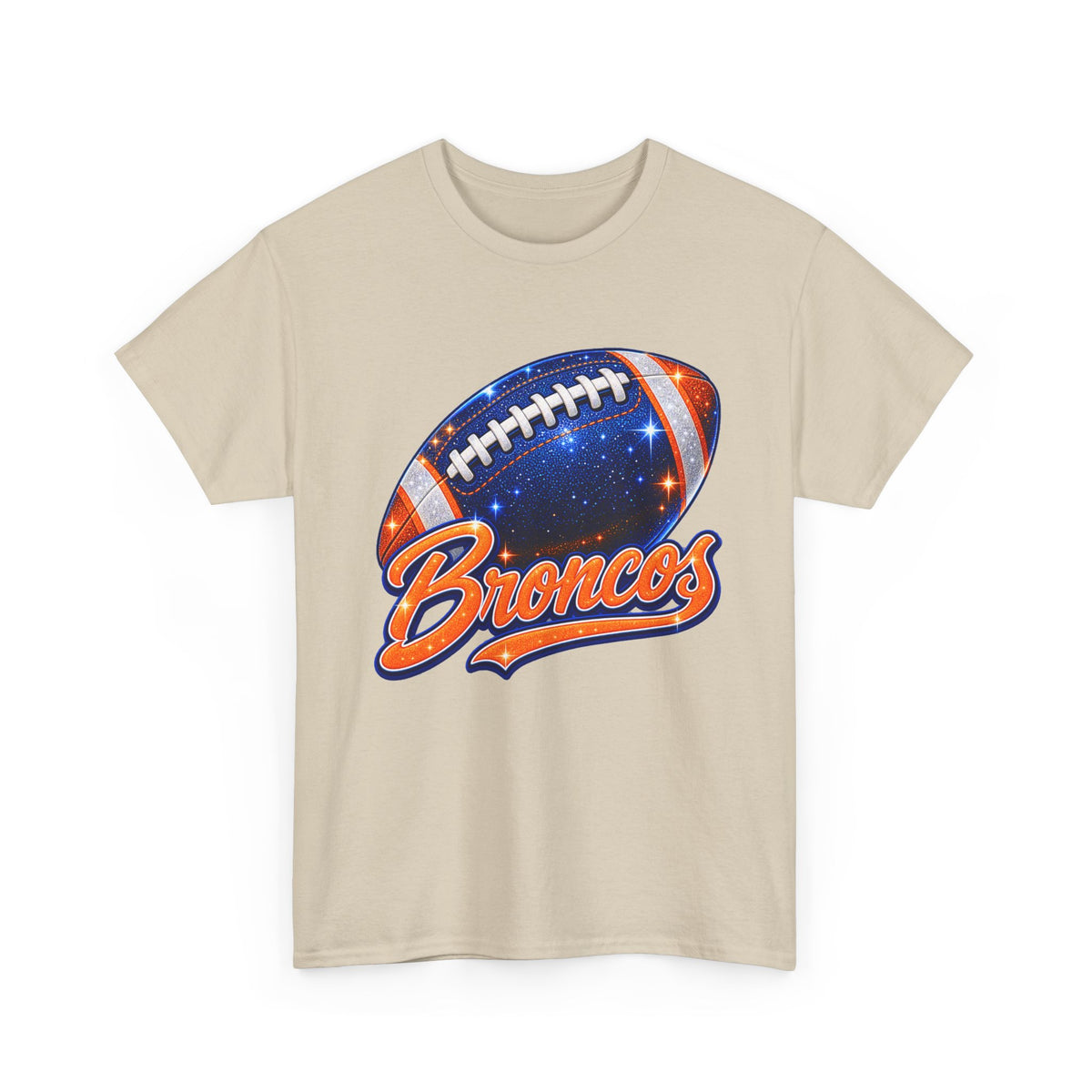 Broncos Football T-Shirt — Galaxy Football Graphic Tee
