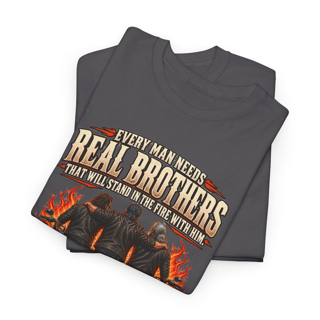 Real Brothers Graphic T-Shirt – Brotherhood and Strength