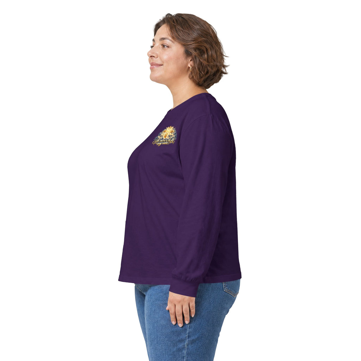 He Is Risen Christian Long Sleeve Tee