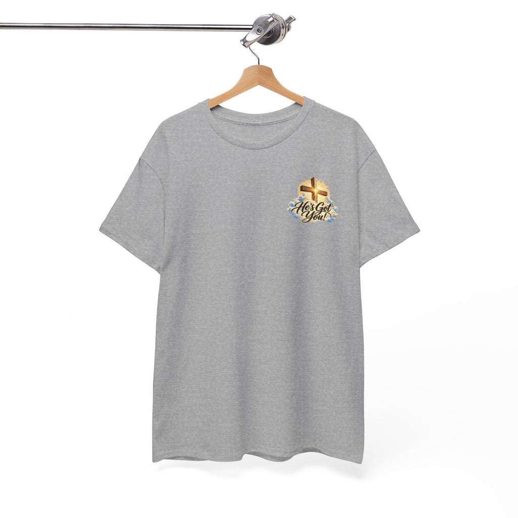 Don't Overthink It He's Got You Tee — Christian Cross Inspirational T‑Shirt