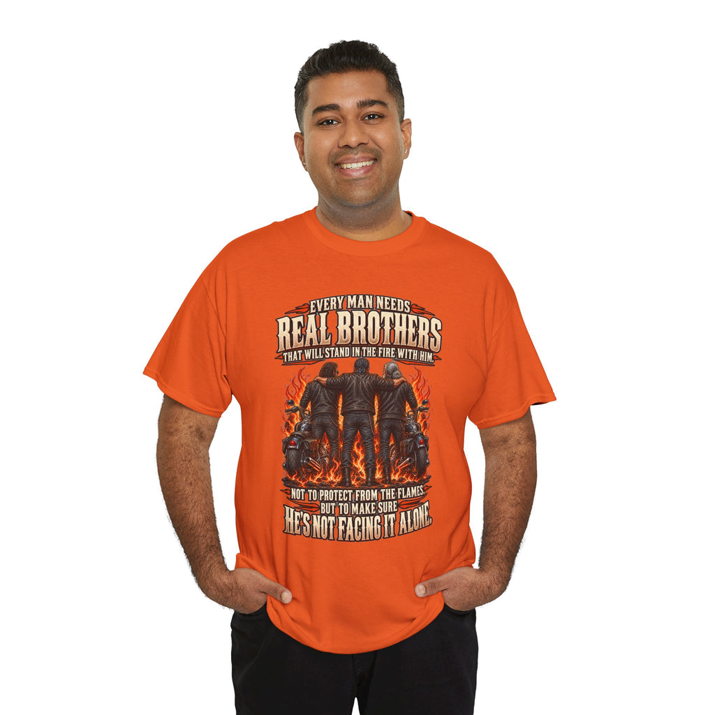 Real Brothers Graphic T-Shirt – Brotherhood and Strength