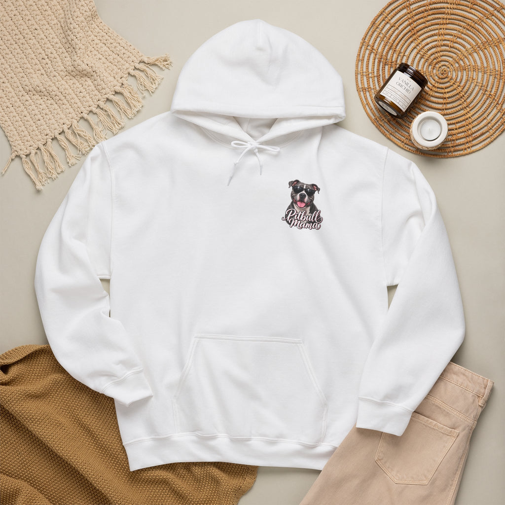 Pitbull Mama Hoodie — Cute Pitbull Dog Mom Pullover