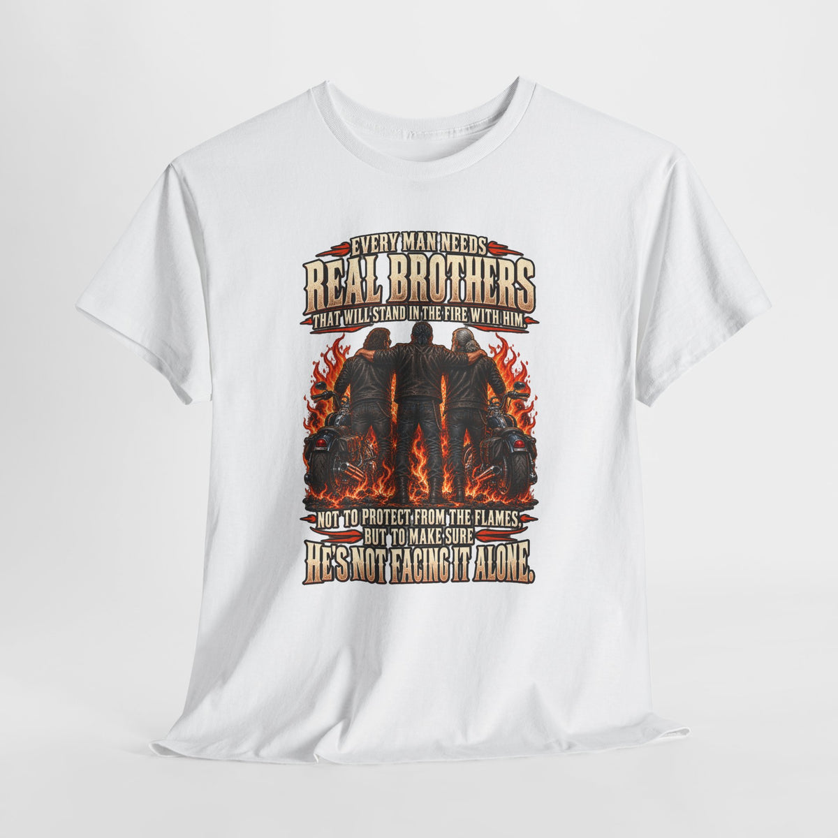 Real Brothers Graphic T-Shirt – Brotherhood and Strength