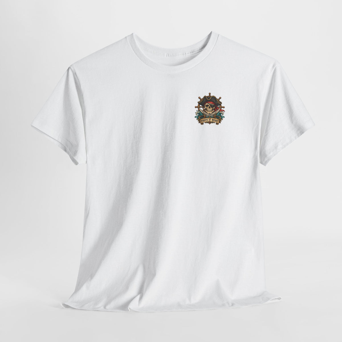 Pirate Skull Tee — "I Was a Pirate" Nautical Skull, Water • Alcohol • Booty • Boats Graphic T‑Shirt