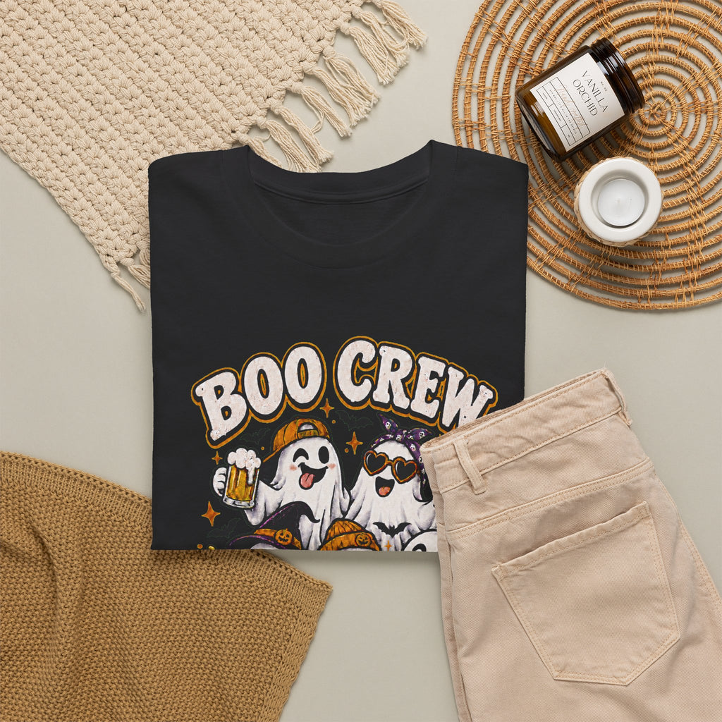 Boo Crew Halloween Tee — “Most Likely To Drink All The Boos” Ghost Party Shirt
