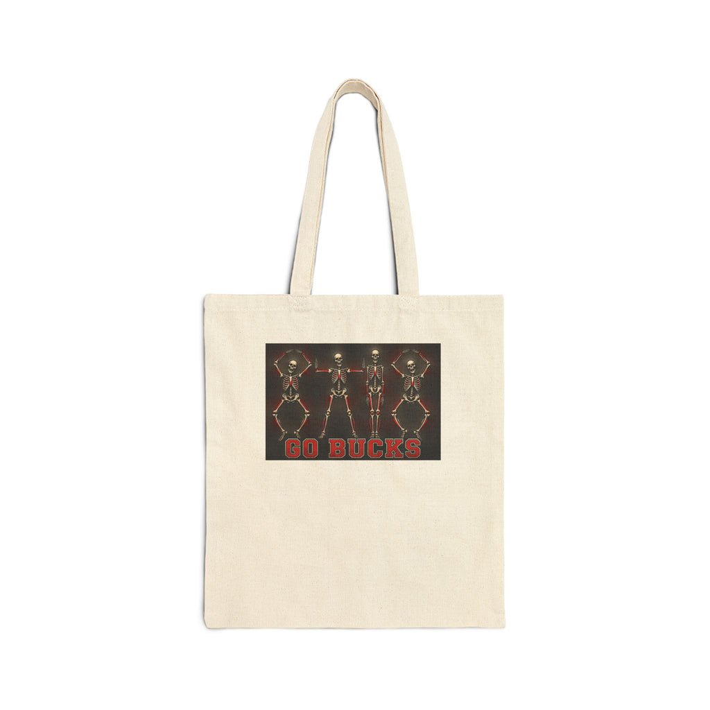 Tote Bag — 'No Bucks' Rustic Deer Antler Design Canvas Tote