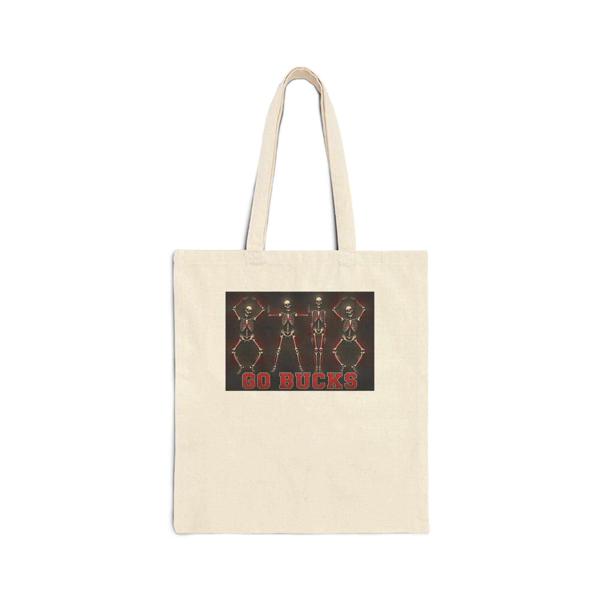 Tote Bag — 'No Bucks' Rustic Deer Antler Design Canvas Tote