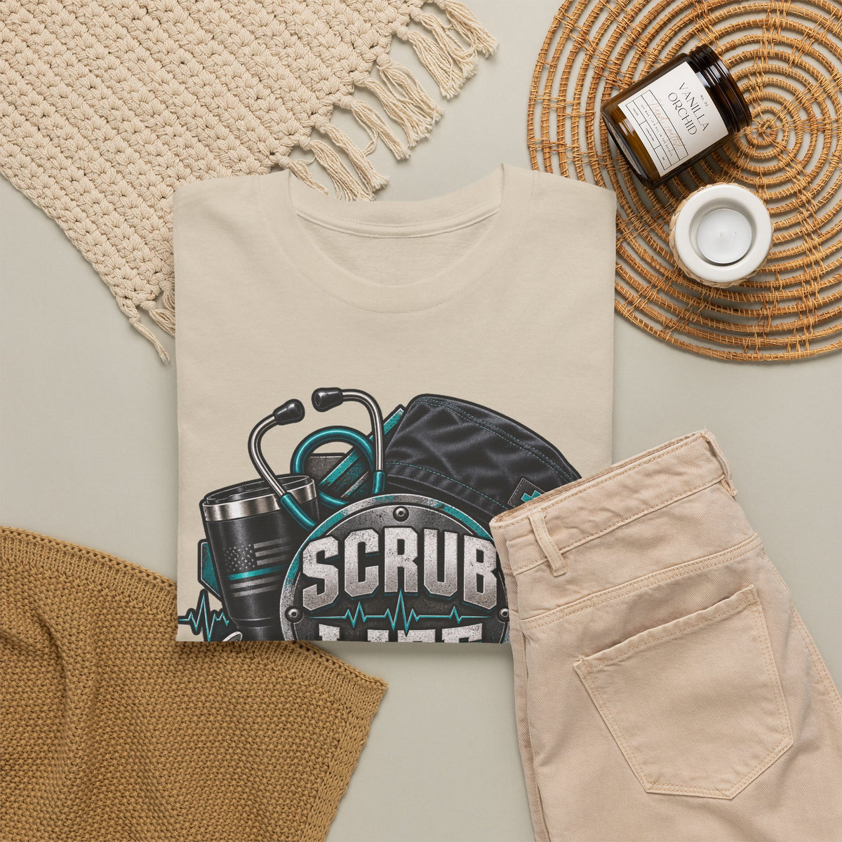 Scrub Life T-Shirt – Nurse & Healthcare Worker Graphic Tee