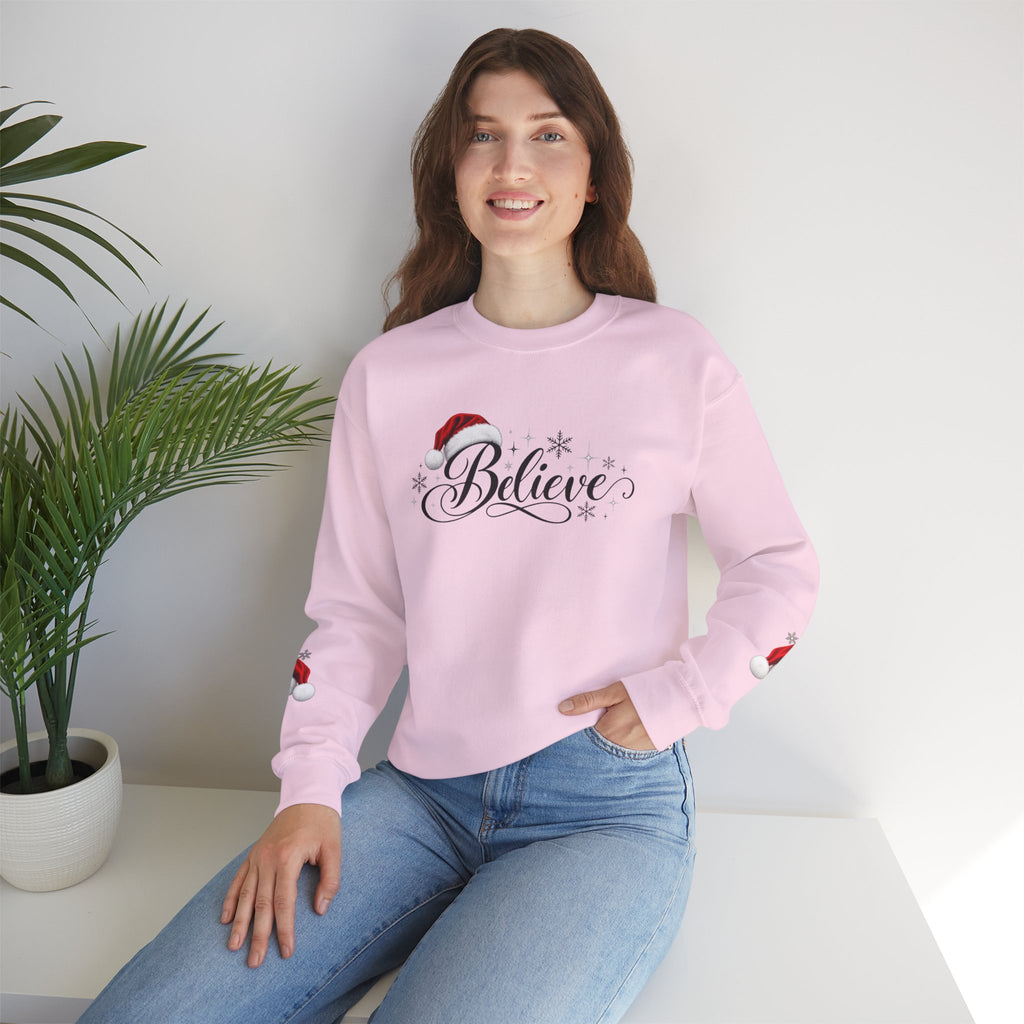 Believe Christmas Crewneck Sweatshirt