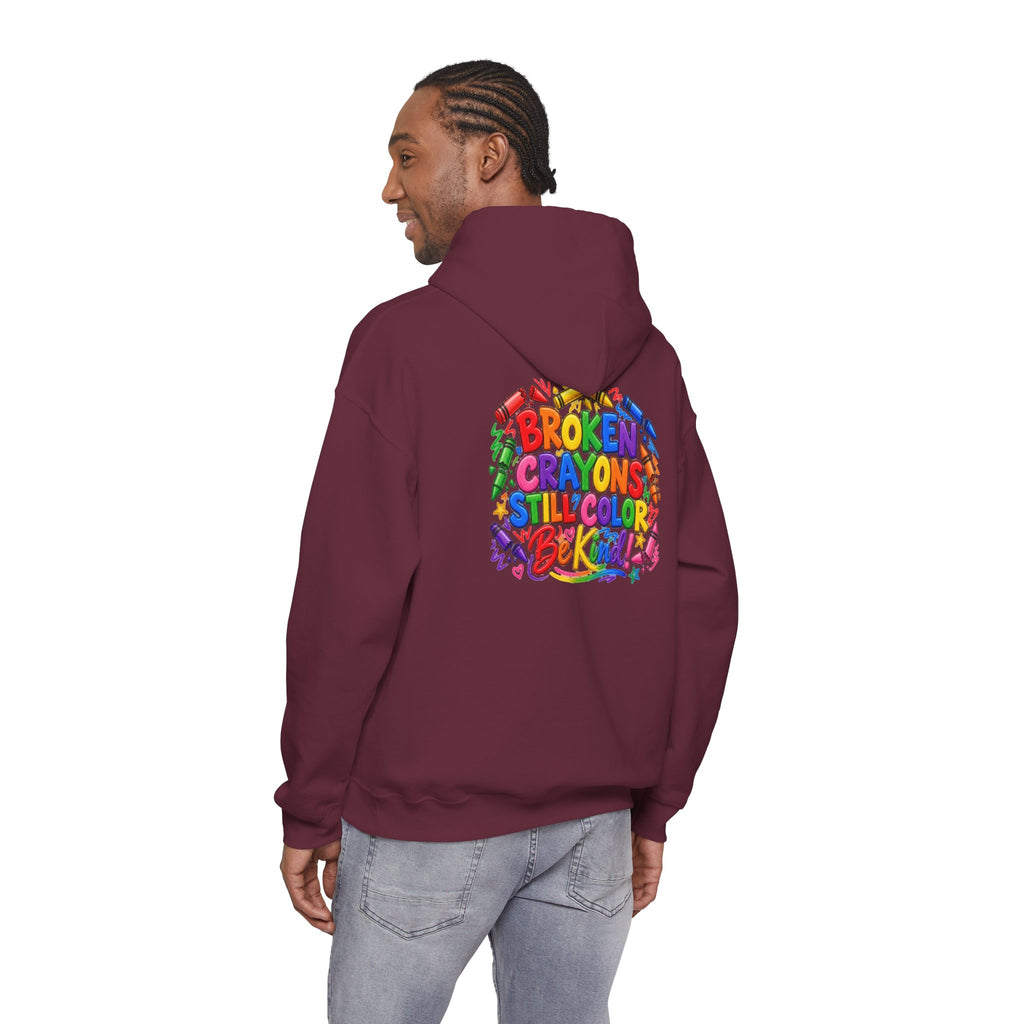 Broken Crayons Still Colorful Rainbow Art Hoodie